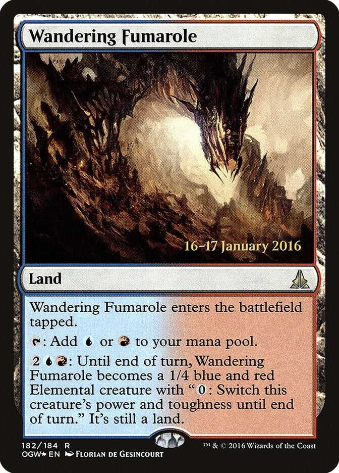 Wandering Fumarole (182) [PRE] - MTG Single