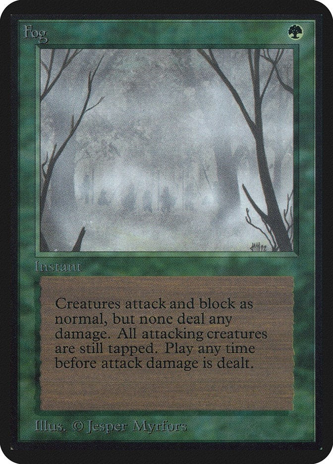 Fog [LEA] - MTG Single
