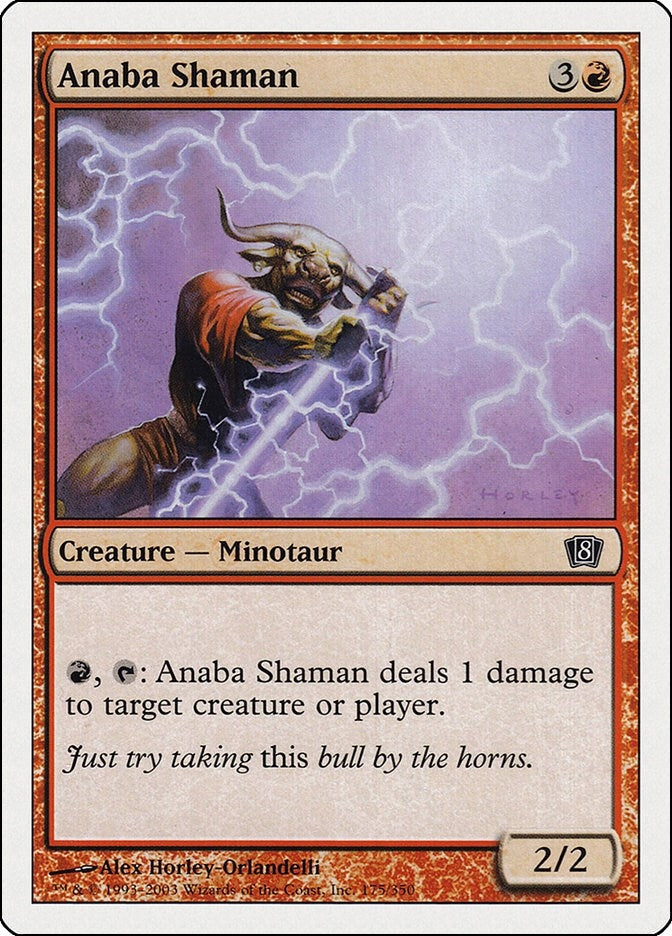 Anaba Shaman (175) [8ED] - MTG Single