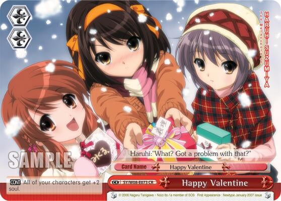 Happy Valentine (8073) [SY/W08] - Weiss Schwarz Single