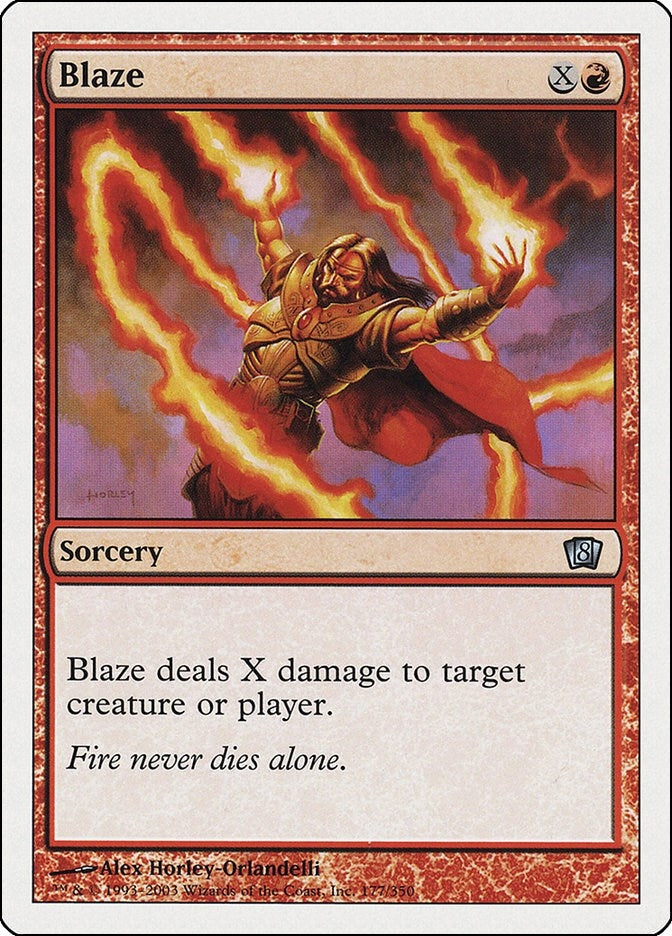 Blaze (177) [8ED] - MTG Single