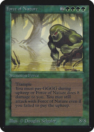 Force of Nature [LEA] - MTG Single