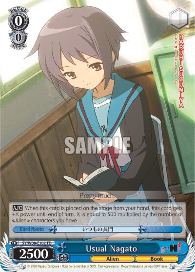 Usual Nagato (8102) [SY/W08] - Weiss Schwarz Single