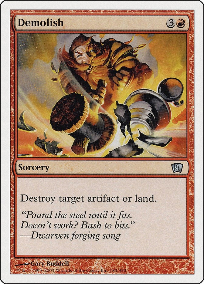 Demolish (183) [8ED] - MTG Single
