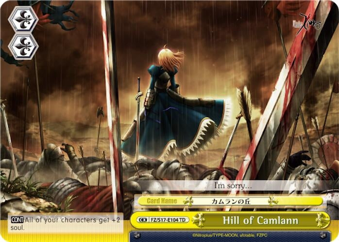 Hill of Camlann (17104) [FZ/S17] - Weiss Schwarz Single