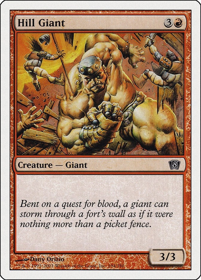 Hill Giant (194) [8ED] - MTG Single