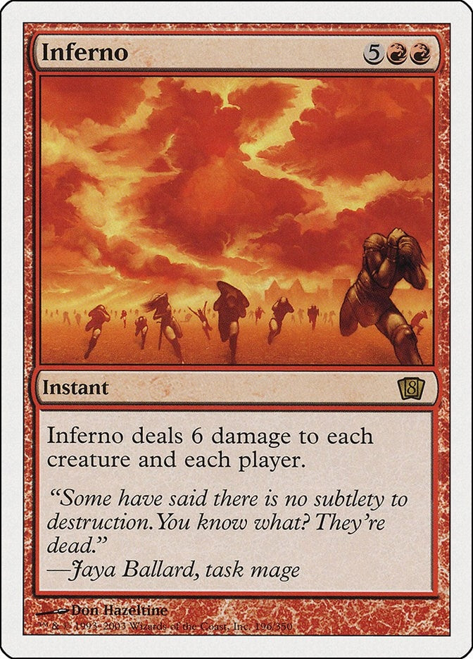 Inferno (196) [8ED] - MTG Single