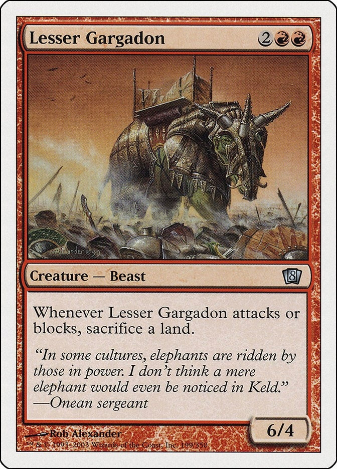 Lesser Gargadon (199) [8ED] - MTG Single