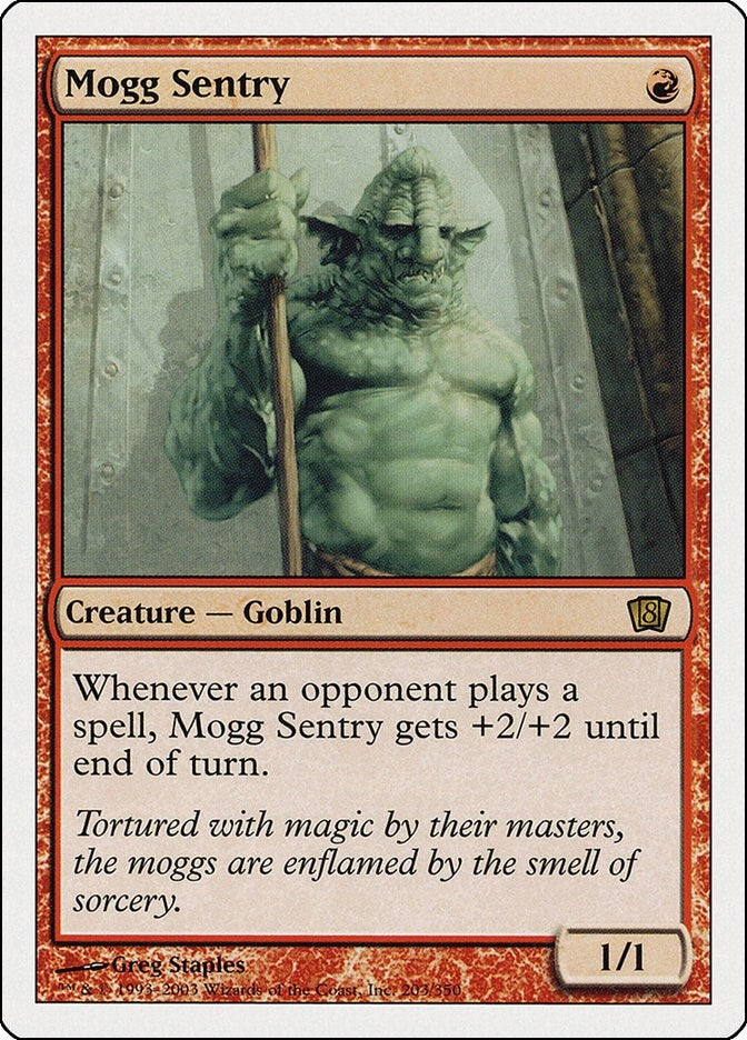 Mogg Sentry (203) [8ED] - MTG Single