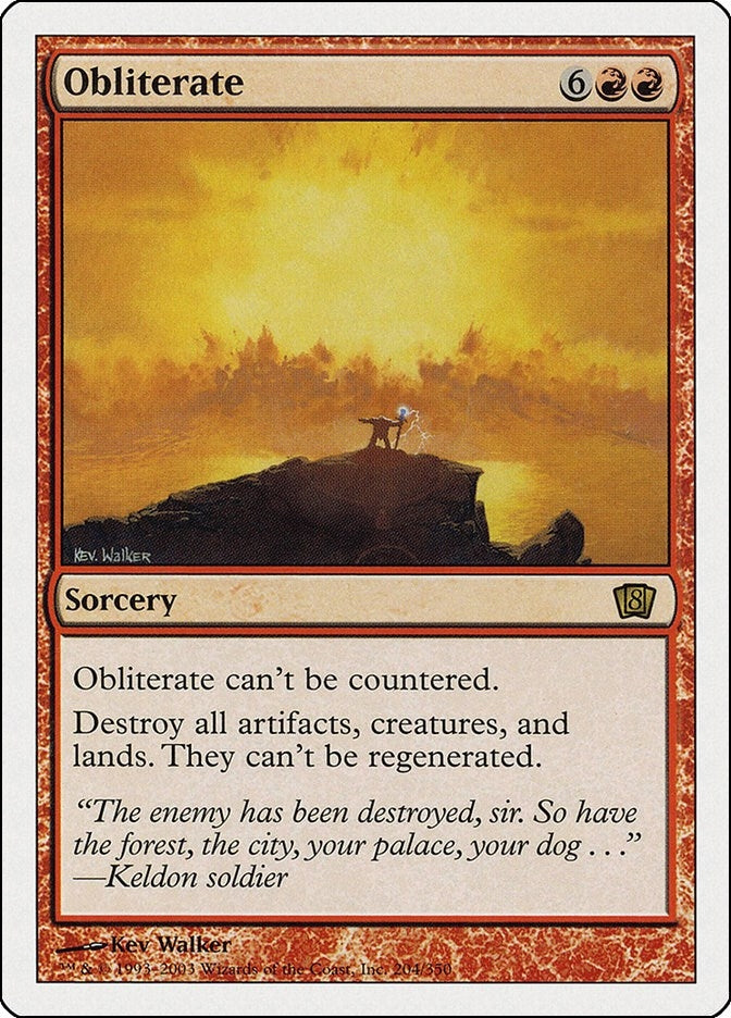 Obliterate (204) [8ED] - MTG Single