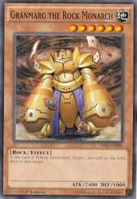Granmarg the Rock Monarch (1006) (SR01) - YuGiOh Single