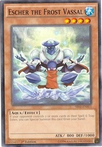 Escher the Frost Vassal (1013) (SR01) - YuGiOh Single