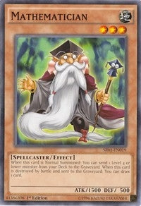 Mathematician (1019) (SR01) - YuGiOh Single