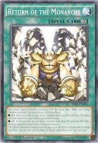 Return of the Monarchs (1026) (SR01) - YuGiOh Single