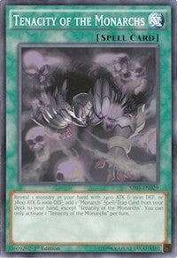 Tenacity of the Monarchs (1029) (SR01) - YuGiOh Single
