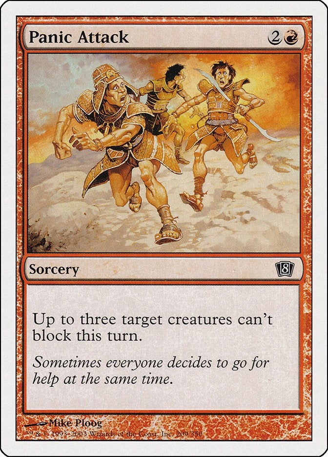 Panic Attack (209) [8ED] - MTG Single