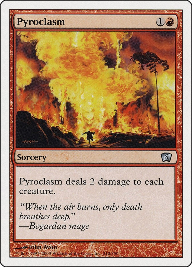 Pyroclasm (210) [8ED] - MTG Single