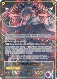 Conqueror of the Black Moon Gill Lapis // Gill Lapis the Primogenitor (Full Art) (72) [TMS] - Force of Will Single