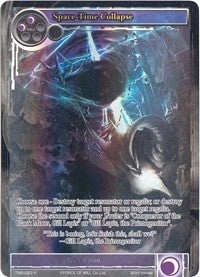 Space-Time Collapse (Full Art) (83) [TMS] - Force of Will Single