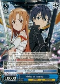 Kirito & Asuna (20104) [SAO/S20] - Weiss Schwarz Single