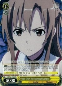 Asuna Enters the Underground Dungeon (20105) [SAO/S20] - Weiss Schwarz Single