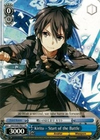 Kirito - Start of the Battle (TD) (2007) [SAO/S20] - Weiss Schwarz Single