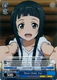 Their Child Yui (TD) (2008) [SAO/S20] - Weiss Schwarz Single