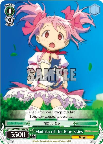 Madoka of the Blue Skies (TD) (1703) [MM/W17] - Weiss Schwarz Single