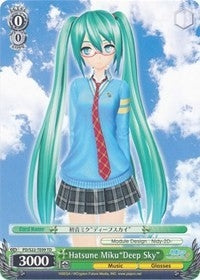 Hatsune Miku’Deep Sky’ (TD) (2209) [PD/S22] - Weiss Schwarz Single