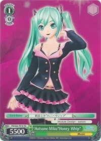 Hatsune Miku’Honey Whip’ (TD) (2210) [PD/S22] - Weiss Schwarz Single