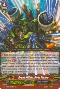 Great Villain Dirty Picaro (1003) [G-TCB01] - Cardfight Vanguard Single