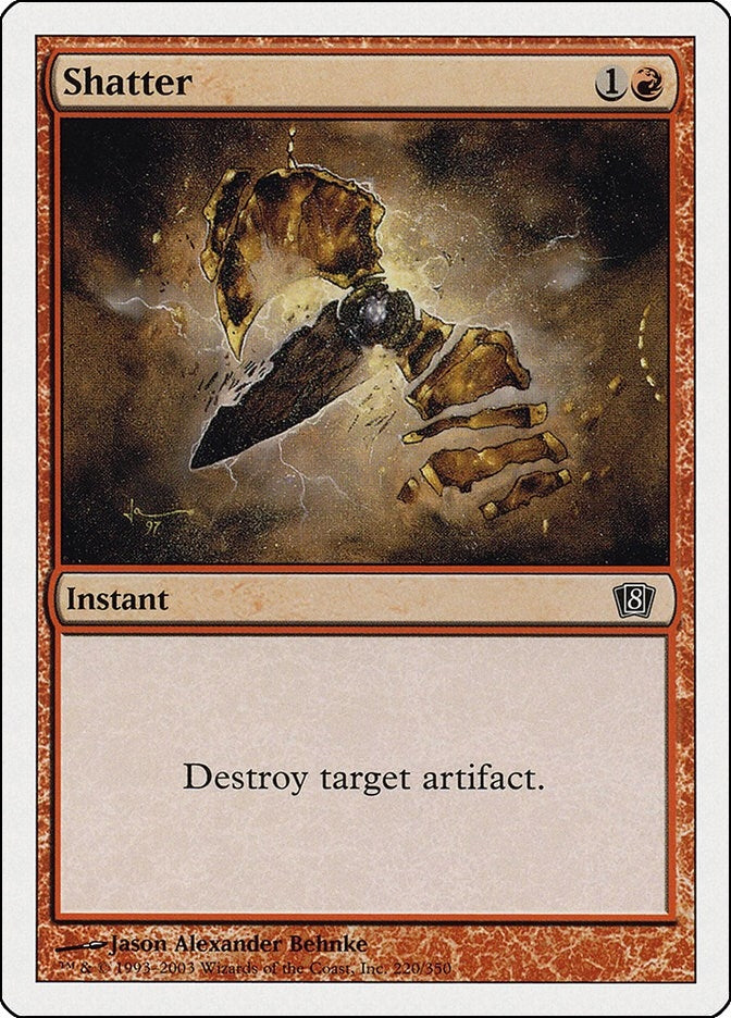 Shatter (220) [8ED] - MTG Single