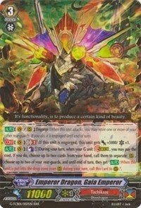 Emperor Dragon Gaia Emperor (1007) [G-TCB01] - Cardfight Vanguard Single