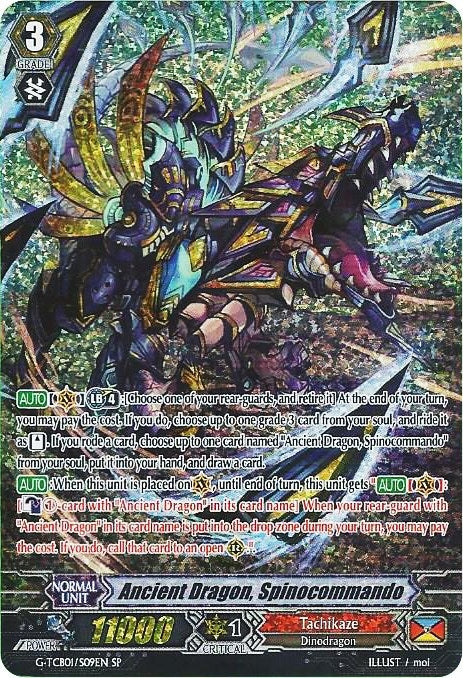 Ancient Dragon Spinocommando (SP) (109) [G-TCB01] - Cardfight Vanguard Single