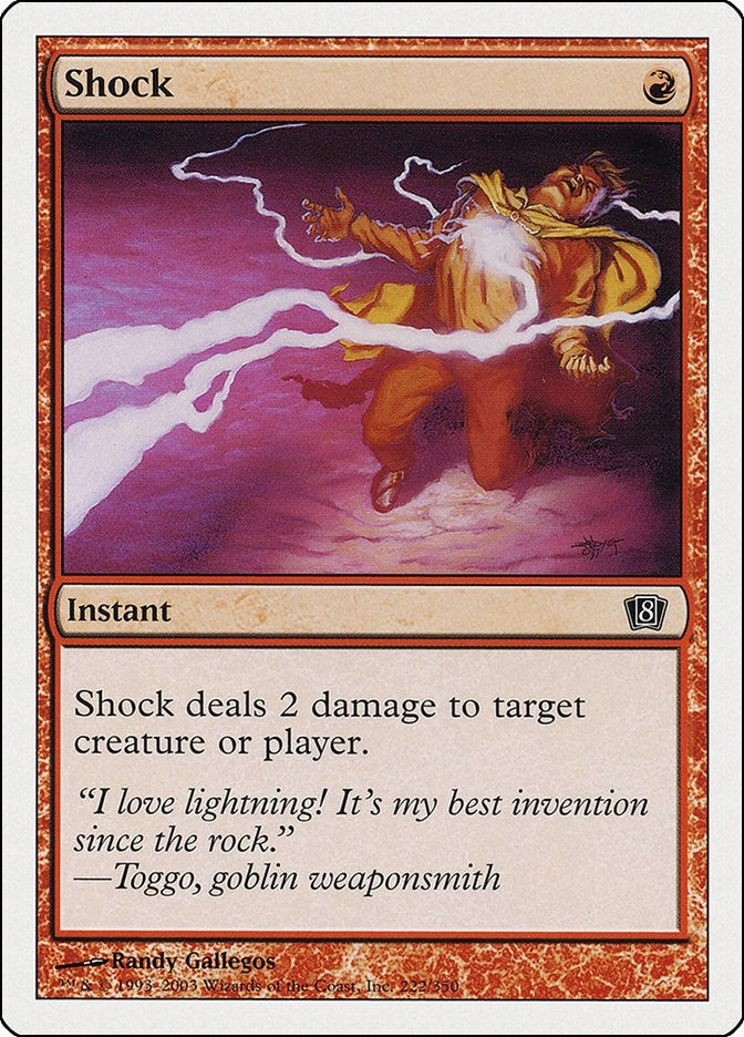 Shock (222) [8ED] - MTG Single