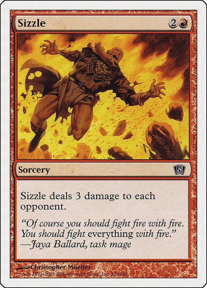 Sizzle (224) [8ED] - MTG Single