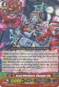 Great Villainess Dhampir Lily (1036) [G-TCB01] - Cardfight Vanguard Single