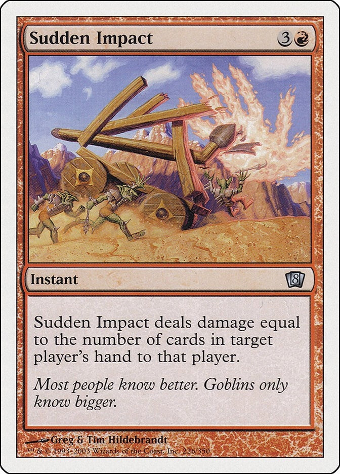 Sudden Impact (226) [8ED] - MTG Single