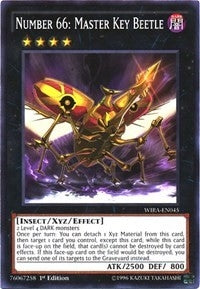 Number 66: Master Key Beetle (45) (WIRA) - YuGiOh Single