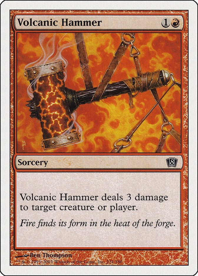 Volcanic Hammer (231) [8ED] - MTG Single