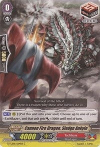 Cannon Fire Dragon Sledge Ankylo (1064) [G-TCB01] - Cardfight Vanguard Single