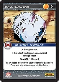 Black Explosion (4) [EVO] - Dragon Ball Z TCG Single