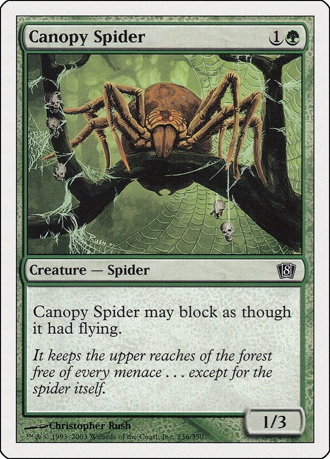 Canopy Spider (236) [8ED] - MTG Single