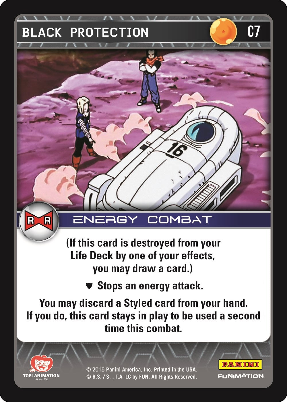 Black Protection (7) [EVO] - Dragon Ball Z TCG Single