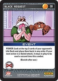 Black Request (8) [EVO] - Dragon Ball Z TCG Single