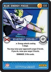 Blue Energy Focus (12) [EVO] - Dragon Ball Z TCG Single