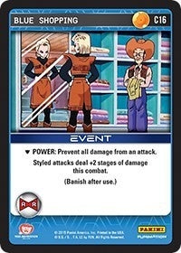 Blue Shopping (16) [EVO] - Dragon Ball Z TCG Single