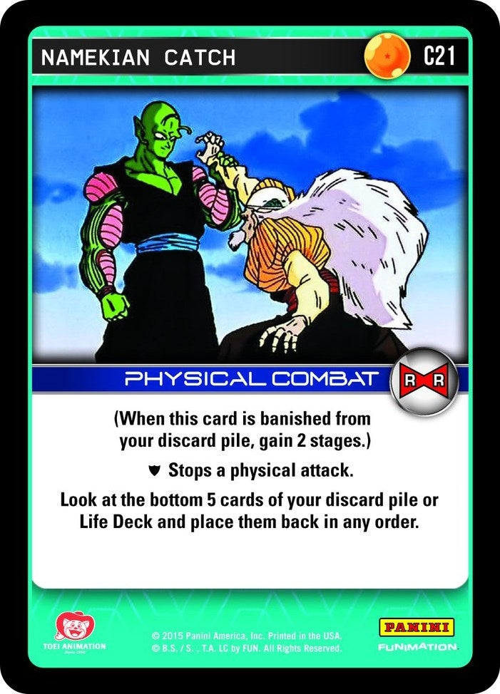 Namekian Catch (21) [EVO] - Dragon Ball Z TCG Single