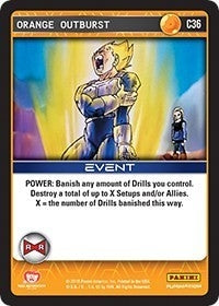 Orange Outburst (36) [EVO] - Dragon Ball Z TCG Single