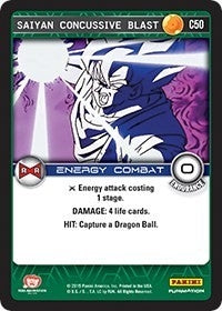 Saiyan Concussive Blast (50) [EVO] - Dragon Ball Z TCG Single